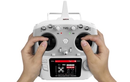 Radiolink T12D 2.4Ghz 12 Kanal Radio Kontrol Uzaktan Kumanda +R12F Alıcı S-BUS+PPM+PWM ELRS,Crossfire Destekli - Thumbnail