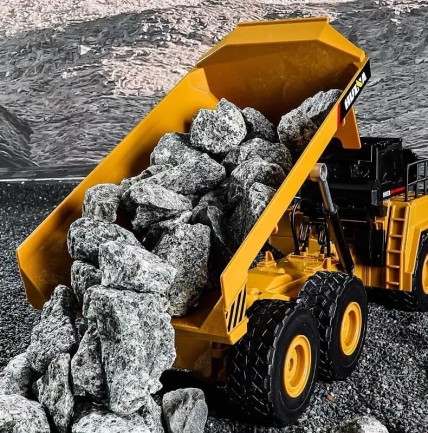 HUINA 1568 1/24 Yüksek Kalite 9CH RC Model Damperli Kamyon Uzaktan Kumandali Çok Fonksiyonlu İş Makinası - 2.4G Sesli & Işıklı - Thumbnail