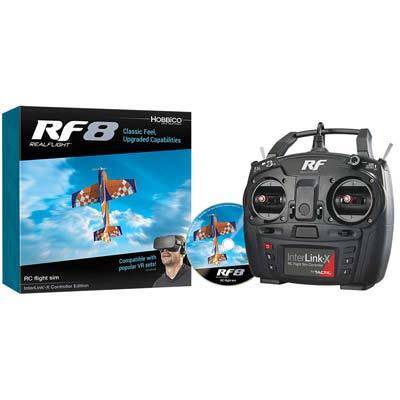 RealFlight RF8 w/InterLink-X Controller