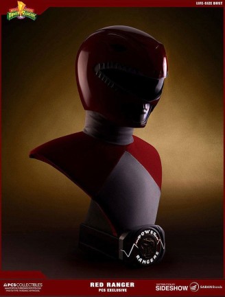 Red Ranger Life-Size Bust - Thumbnail