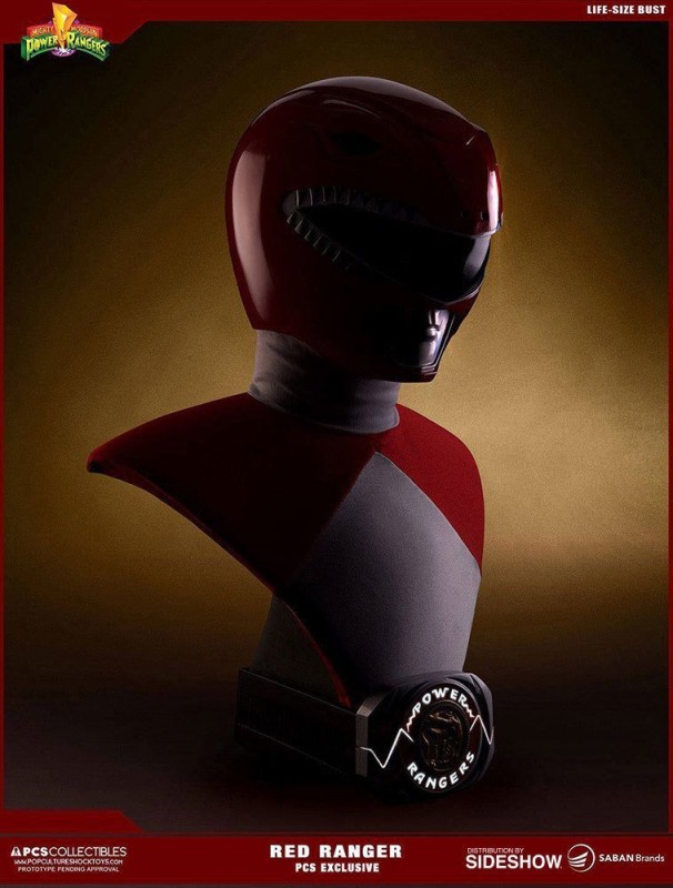 Red Ranger Life-Size Bust