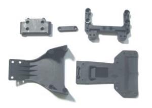Redcat KB-61002 Front Bottom Plate 
