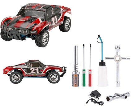 REDCAT RACING - Redcat Racing Vortex SS 1/10 Nitro Yakıtlı Arazi Aracı + HSP Nitro Starter Set