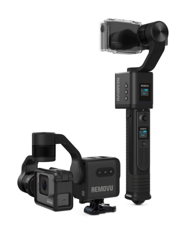 REMOVU S1 - 3 Eksenli Aksiyon Kamera Sarsıntı Önleyici ( GoPro Hero4 / Hero5 / Hero6 / Hero7 )