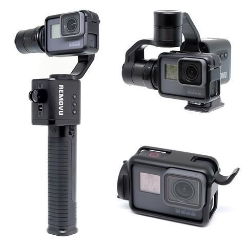 REMOVU S1 - 3 Eksenli Aksiyon Kamera Sarsıntı Önleyici ( GoPro Hero4 / Hero5 / Hero6 / Hero7 )