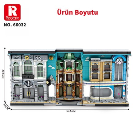 Reobrix Architecture Book 66032 Brick Yapım Seti - Thumbnail