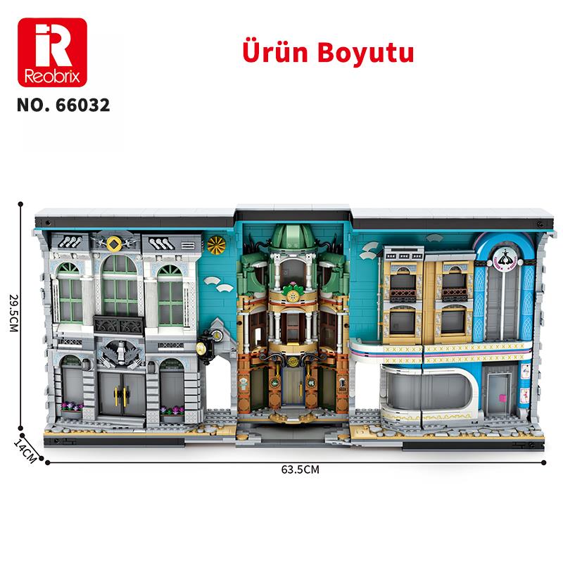 Reobrix Architecture Book 66032 Brick Yapım Seti
