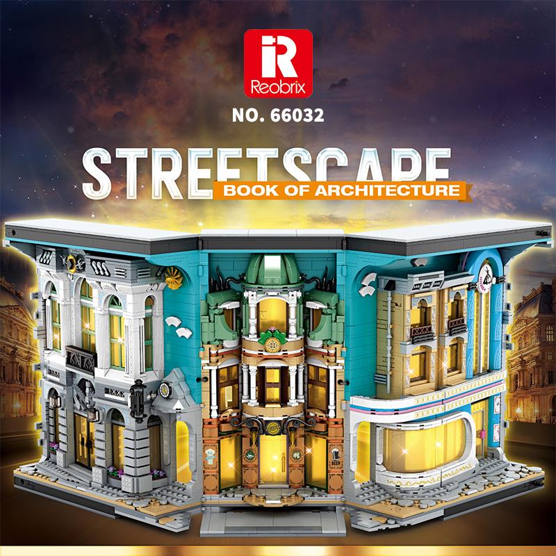 Reobrix Architecture Book 66032 Brick Yapım Seti