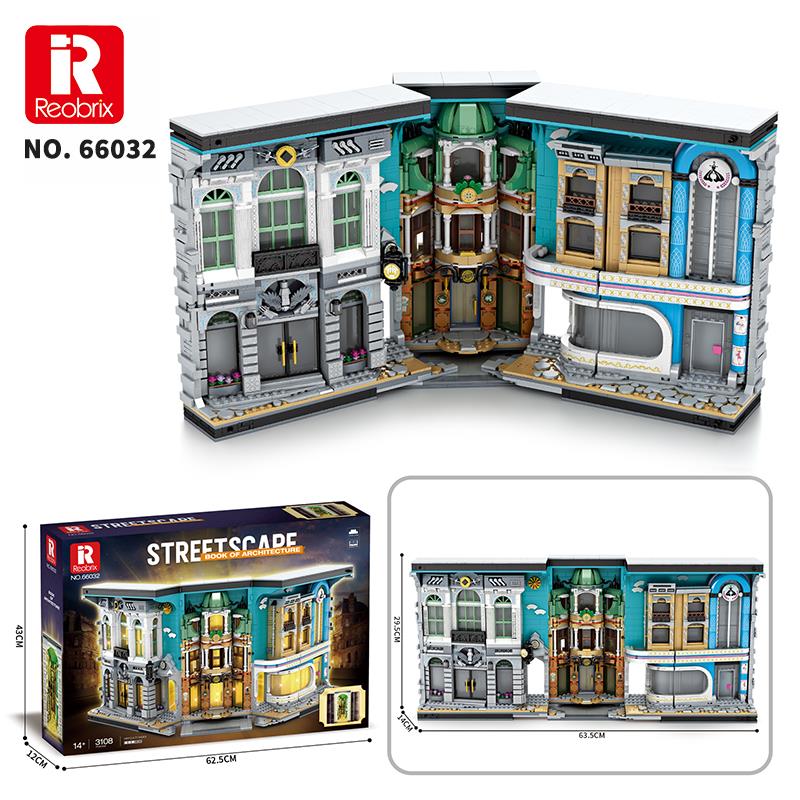 Reobrix Architecture Book 66032 Brick Yapım Seti