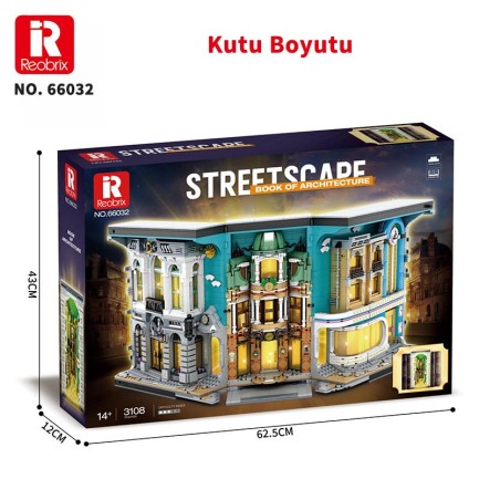 Reobrix Architecture Book 66032 Brick Yapım Seti - Thumbnail
