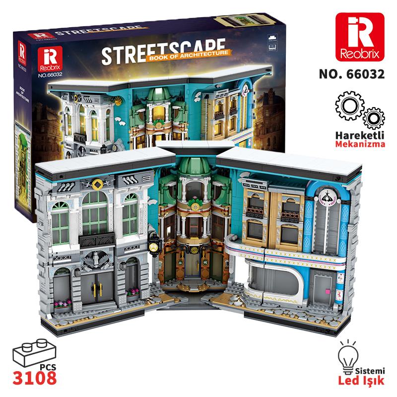 Reobrix Architecture Book 66032 Brick Yapım Seti