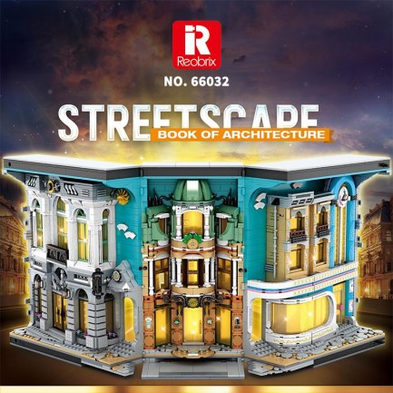 Reobrix Architecture Book 66032 Brick Yapım Seti - Thumbnail