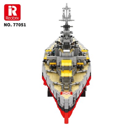 Reobrix Battleship Bismarck 77051 Brick Yapım Seti - Thumbnail