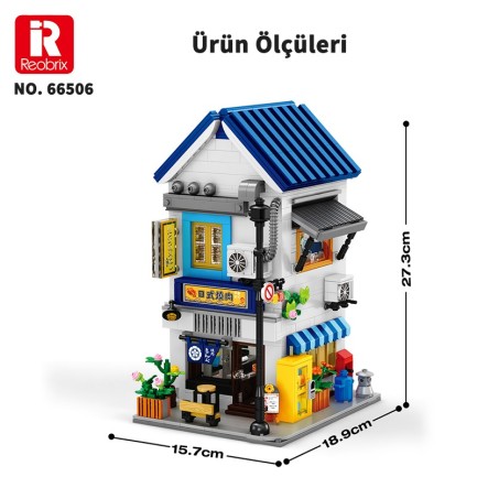 Reobrix BBQ Restaurant 66506 Brick Yapım Seti - Thumbnail