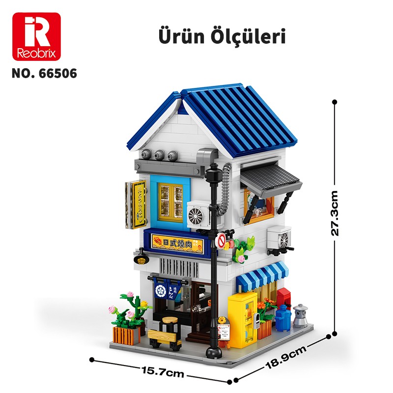 Reobrix BBQ Restaurant 66506 Brick Yapım Seti