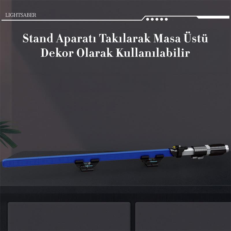 Reobrix 99010 Işın Kılıcı Mavi Yaratıcı Yapı Blok Seti Building Blocks (Lightsaber) - 629 Parça