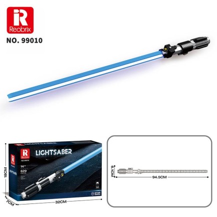 Reobrix 99010 Işın Kılıcı Mavi Yaratıcı Yapı Blok Seti Building Blocks (Lightsaber) - 629 Parça - Thumbnail