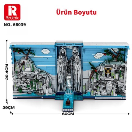 Reobrix Book of The Kings 66039 Brick Yapım Seti - Thumbnail
