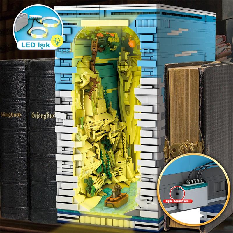 Reobrix Book of The Kings 66039 Brick Yapım Seti
