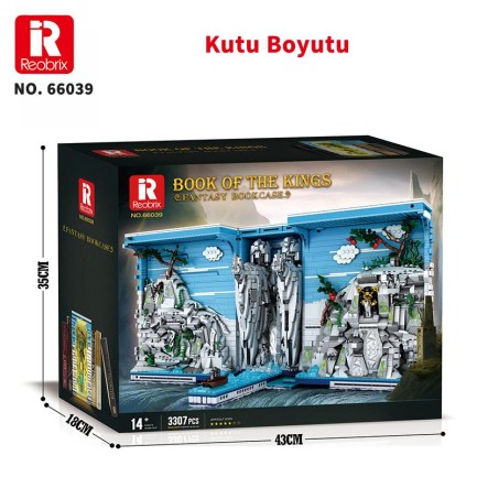 Reobrix Book of The Kings 66039 Brick Yapım Seti - Thumbnail