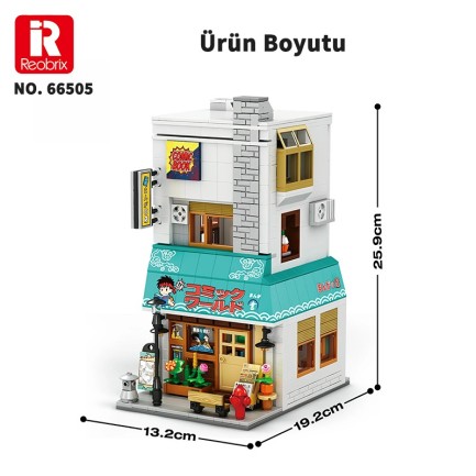Reobrix Bookstore 66505 Brick Yapım Seti - Thumbnail