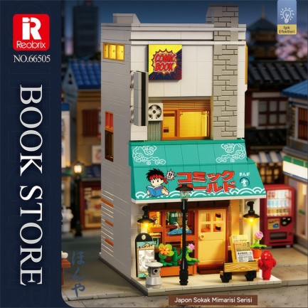 Reobrix Bookstore 66505 Brick Yapım Seti - Thumbnail