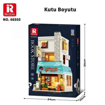 Reobrix Bookstore 66505 Brick Yapım Seti - Thumbnail