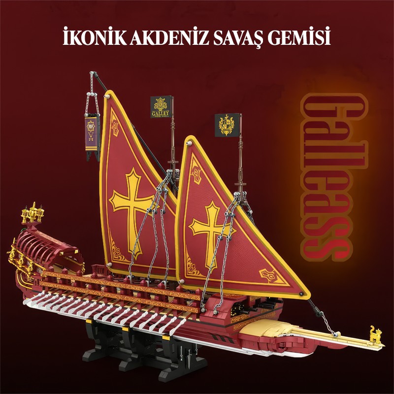 Reobrix Calais Rowing Sailboat 66105 Brick Yapım Seti