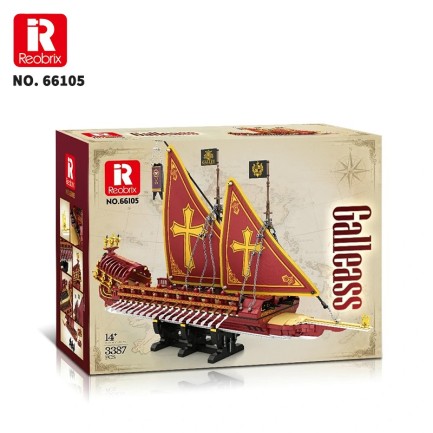 Reobrix Calais Rowing Sailboat 66105 Brick Yapım Seti - Thumbnail
