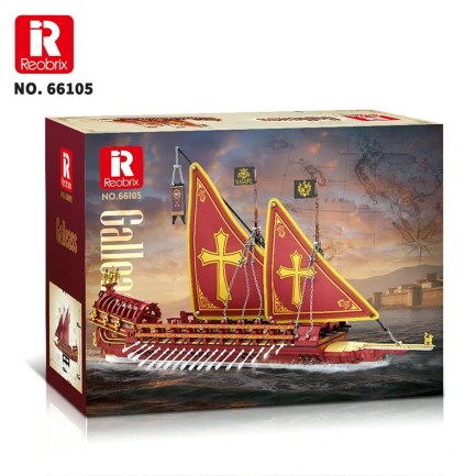 Reobrix Calais Rowing Sailboat 66105 Brick Yapım Seti - Thumbnail