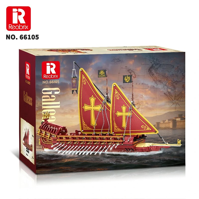 Reobrix Calais Rowing Sailboat 66105 Brick Yapım Seti