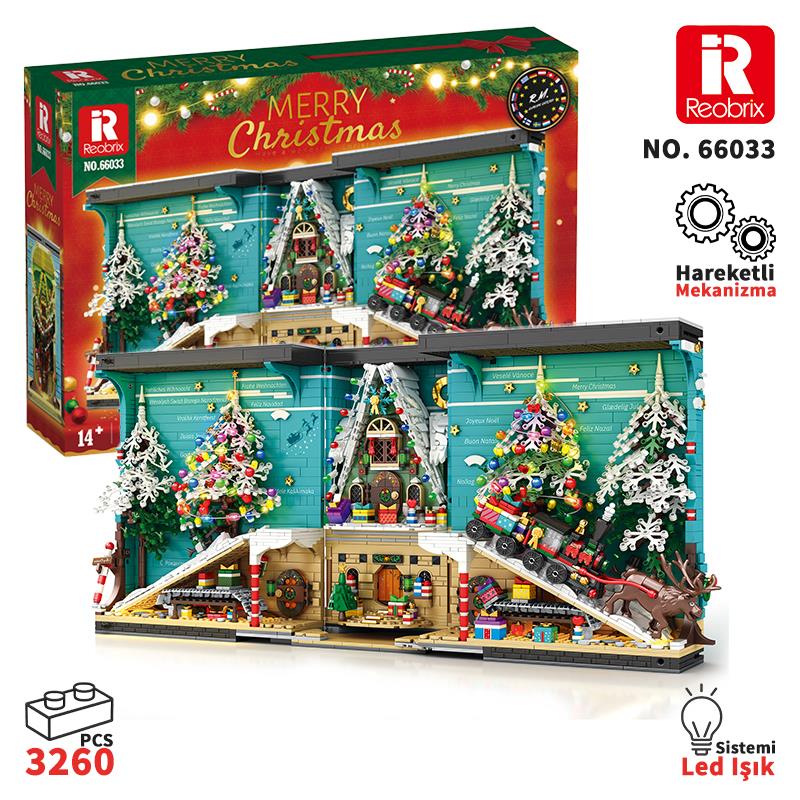 Reobrix Christmas Book 66033 Brick Yapım Seti