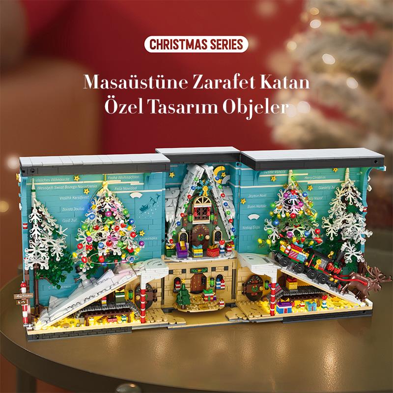 Reobrix Christmas Book 66033 Brick Yapım Seti