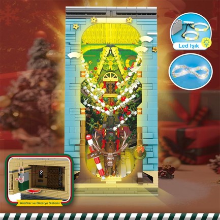 Reobrix Christmas Book 66033 Brick Yapım Seti - Thumbnail
