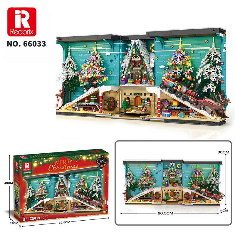 Reobrix Christmas Book 66033 Brick Yapım Seti