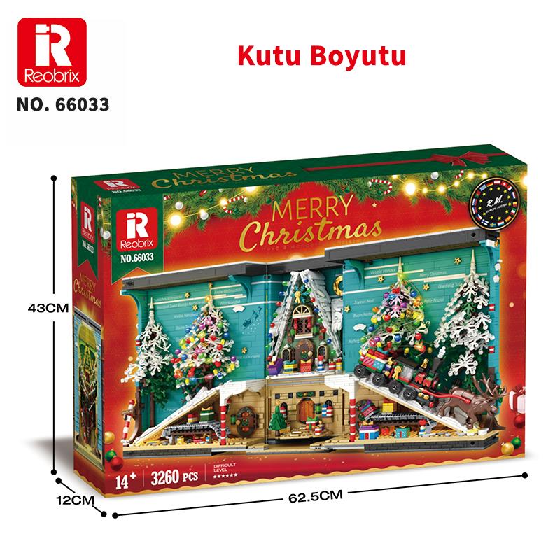 Reobrix Christmas Book 66033 Brick Yapım Seti