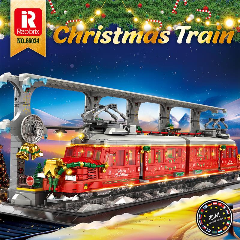Reobrix Christmas Train 66034 Brick Yapım Seti