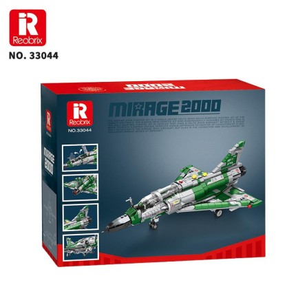 Reobrix 33044 Mirage 2000 Yaratıcı Yapı Blok Seti Building Blocks - 1012 Parça - Thumbnail