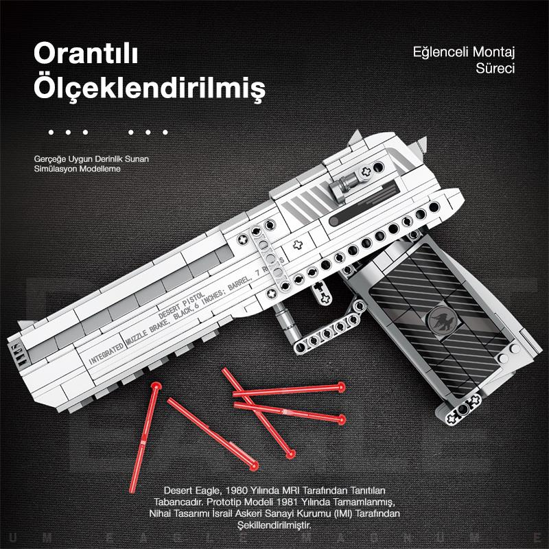 Reobrix Desert Eagle 77001 Brick Yapım Seti