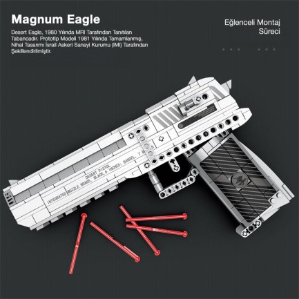 Reobrix Desert Eagle 77001 Brick Yapım Seti - Thumbnail