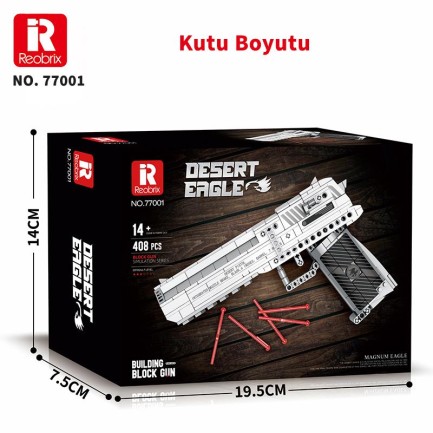 Reobrix Desert Eagle 77001 Brick Yapım Seti - Thumbnail