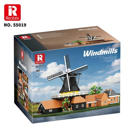 Reobrix Dutch Windmill 55019 Brick Yapım Seti - Thumbnail