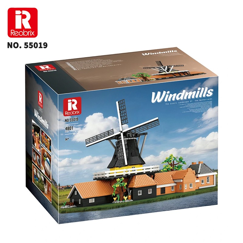 Reobrix Dutch Windmill 55019 Brick Yapım Seti