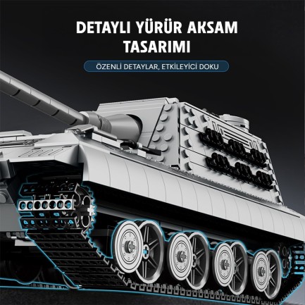 Reobrix E100 Heavy Tank 77037 Brick Yapım Seti - Thumbnail