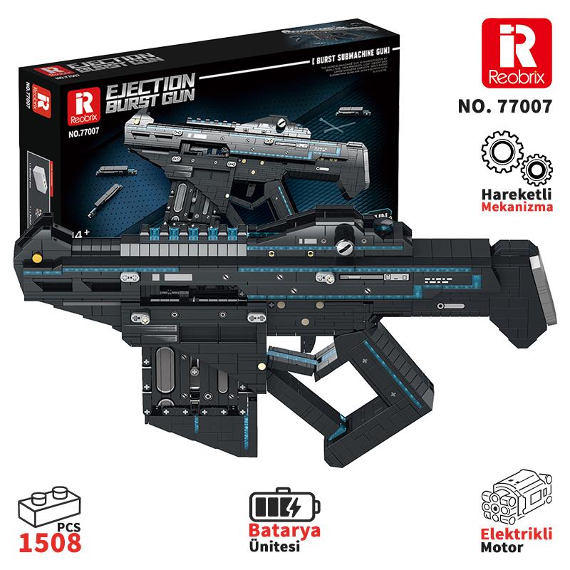 Reobrix Ejection Bursting Gun 77007 Brick Yapım Seti