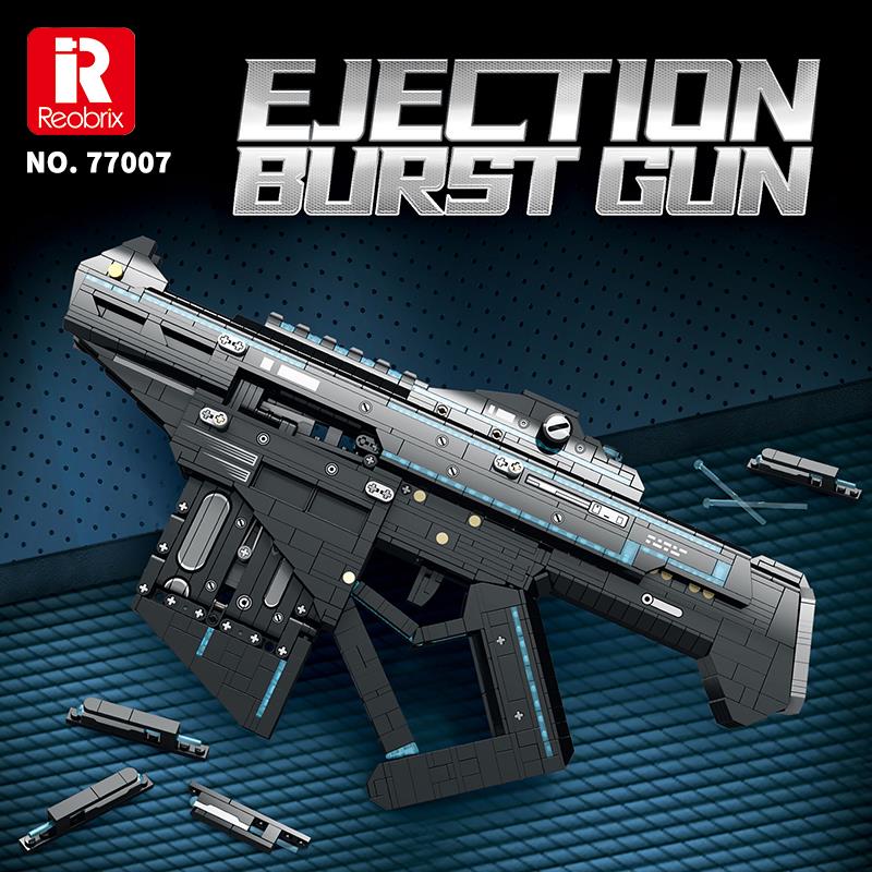Reobrix Ejection Bursting Gun 77007 Brick Yapım Seti