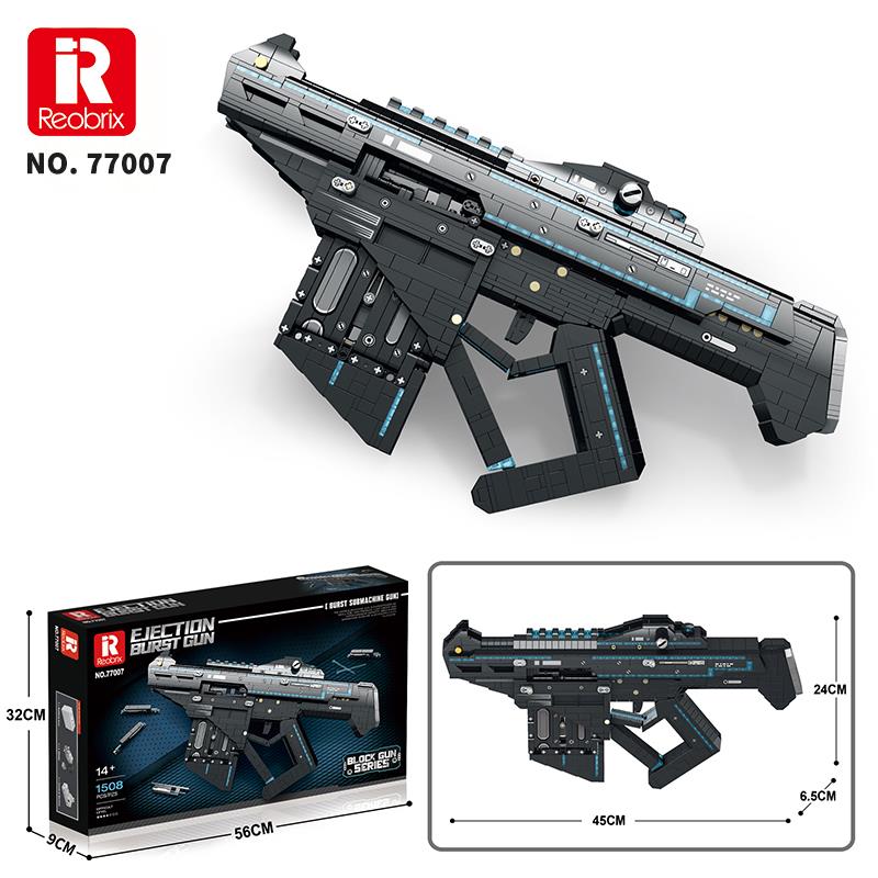 Reobrix Ejection Bursting Gun 77007 Brick Yapım Seti