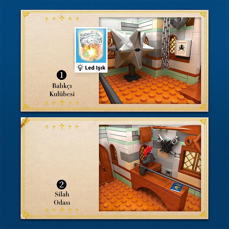 Reobrix European Century Fishing House 66007 Brick Yapım Seti