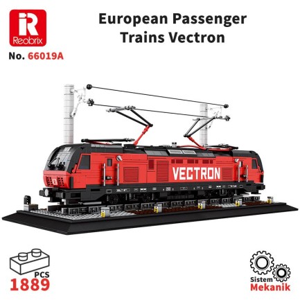Reobrix - Reobrix European Passenger Trains Vectron 66019A Brick Yapım Seti