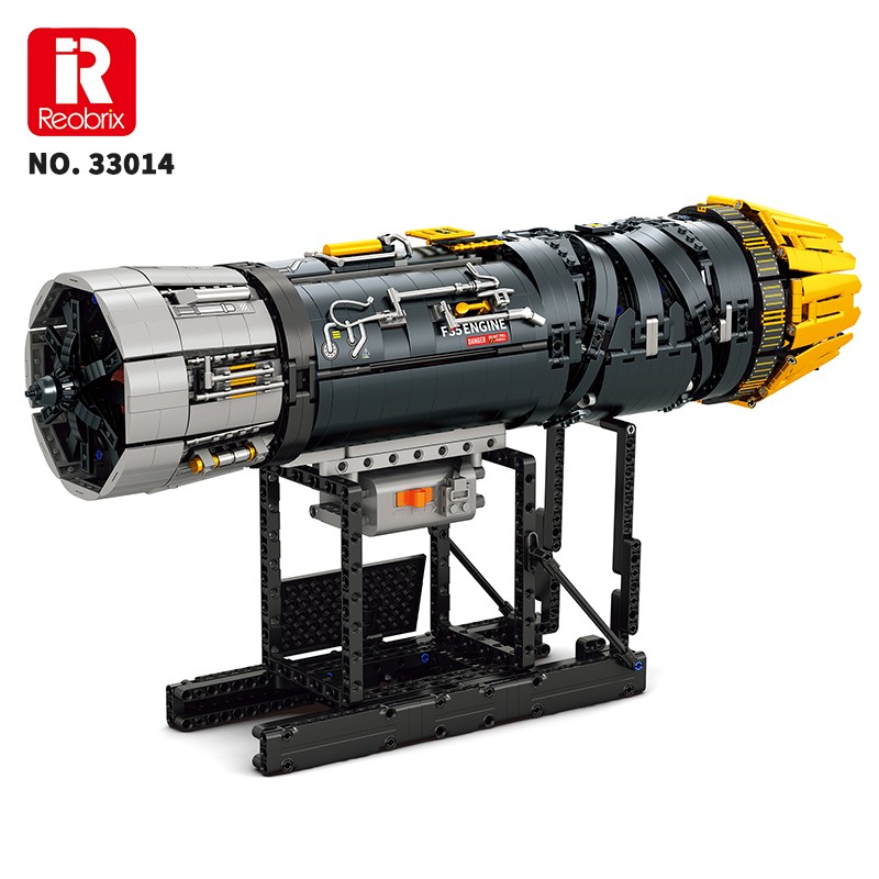 Reobrix Fighter Engine 33014 Brick Yapım Seti